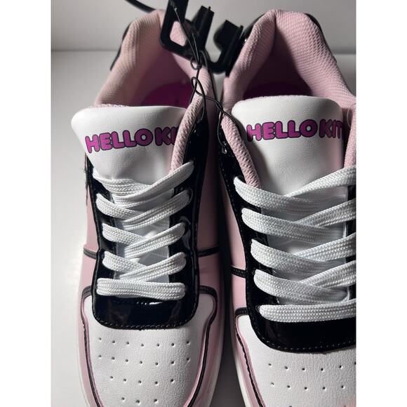 Hello Kitty by Sanrio Women's Pink Casual Court Sneakers NEW (Size 8) - Picture 13 of 16